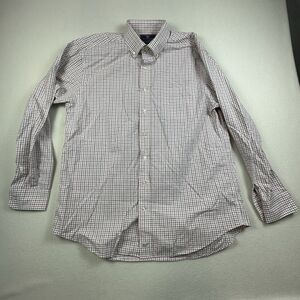 Vineyard Vines Shirt Mens Large Green Pink Plaid Classic Fit MURRAY Shirt